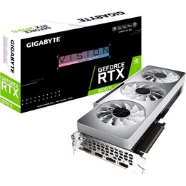 Gigabyte GeForce RTX 3070 Ti VISION OC 8GB GDDR6 - Tarjeta Gráfica