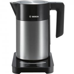 Bosch TWK7203 tetera eléctrica 1,7 L Negro, Acero inoxidable 1850 W - Imagen 1