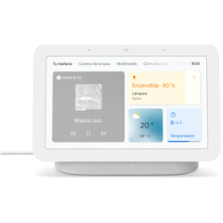 Enceinte intelligente Google NEST HUB (2e génération) Craie