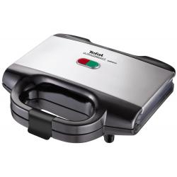 Tefal Ultracompact sandwichera 700 W Negro, Acero inoxidable - Imagen 1