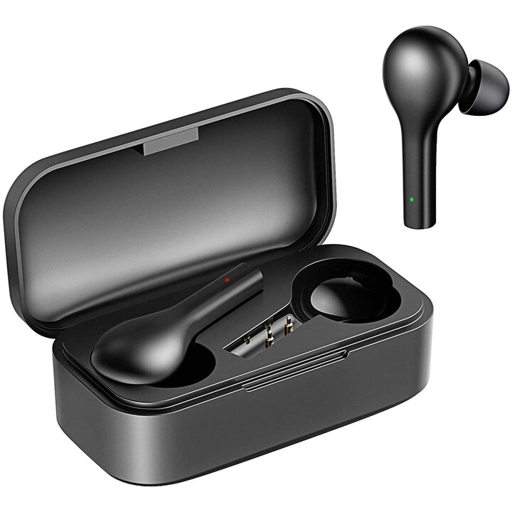 Fones de ouvido sem fio QCY T5 TWS Bluetooth 5.0 (preto)