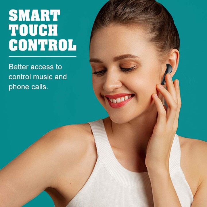 Cuffie wireless QCY T5 TWS Bluetooth 5.0 (nero)