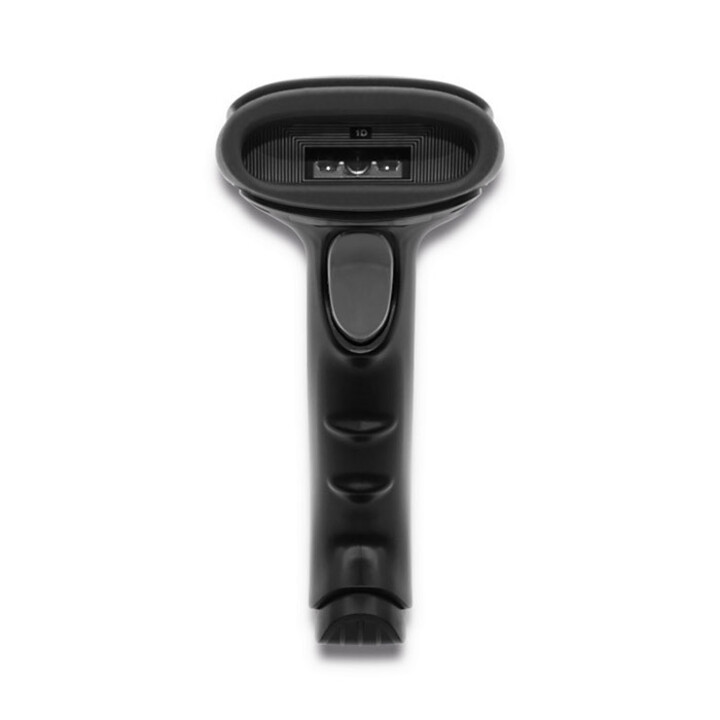 Qoltec 50866 1D Laser Barcode Reader | CCD | USB | Black
