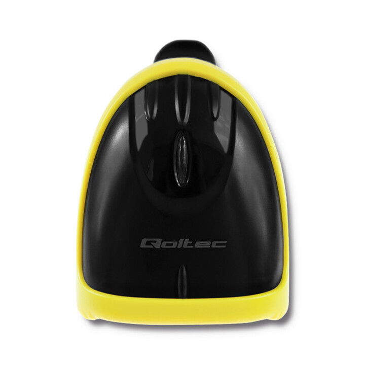 Qoltec 50867 Laserleser 1D | 2D | USB | Schwarz