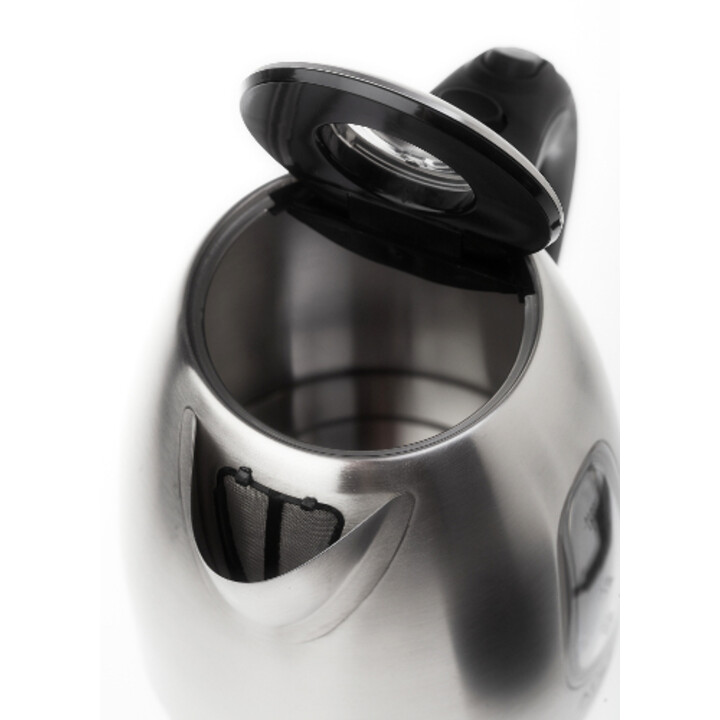 Adler AD 1223 tetera eléctrica 1,7 L Negro, Acero inoxidable 2200 W