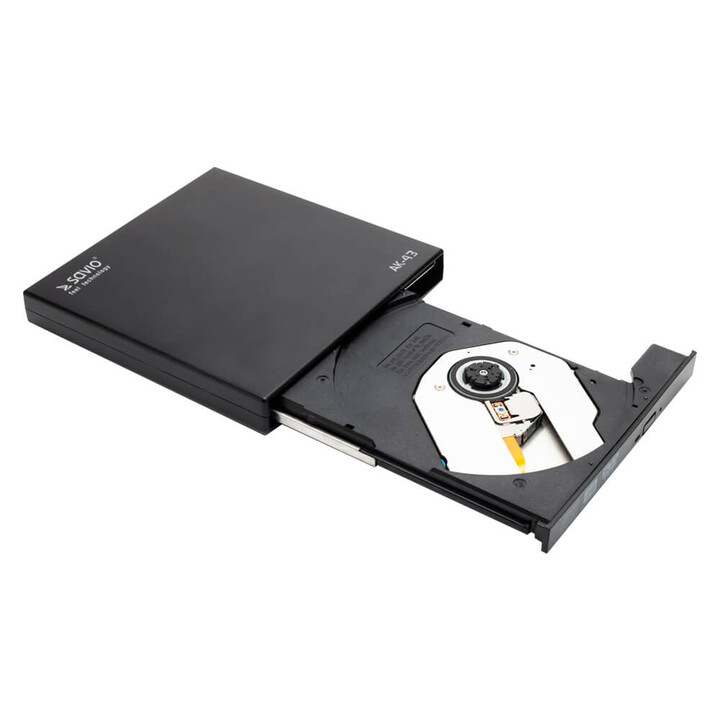 SAVIO AK-43 lecteur de disques optiques DVD±R/RW CD±R/RW Noir