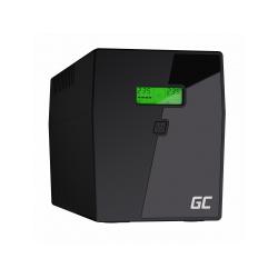 Green Cell UPS04 sistema de alimentación ininterrumpida (UPS) Línea interactiva 1999 VA 900 W 5 salidas AC - Imagen 1