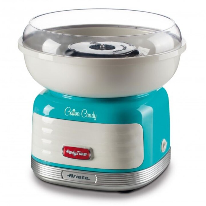 ARIETE Zucchero Filato 2973/01 Zucchero Filato Partytime 500 W Turchese