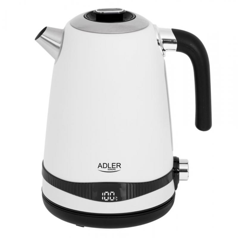 Adler AD 1295w Electric kettle 1.7 l White - Imagen 1