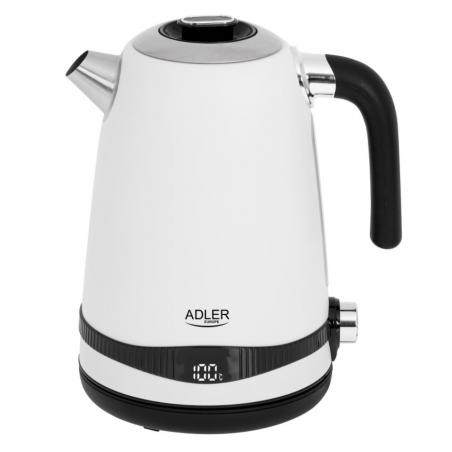 Adler AD 1295w Electric kettle 1.7 l White - Imagen 1