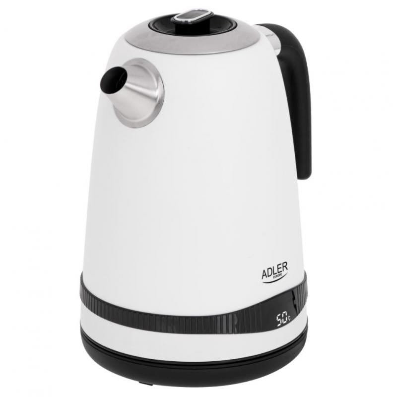 Adler AD 1295w Electric kettle 1.7 l White - Imagen 3