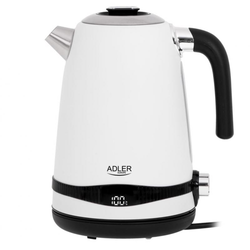 Adler AD 1295w Electric kettle 1.7 l White - Imagen 4