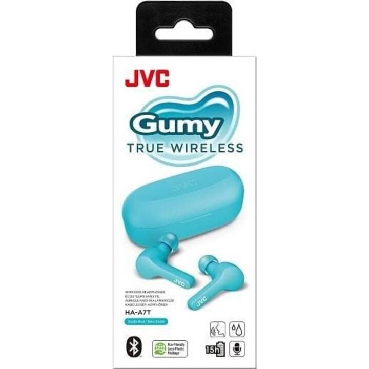 JVC Écouteurs intra-auriculaires HA-A7TANU Bluetooth Bleu