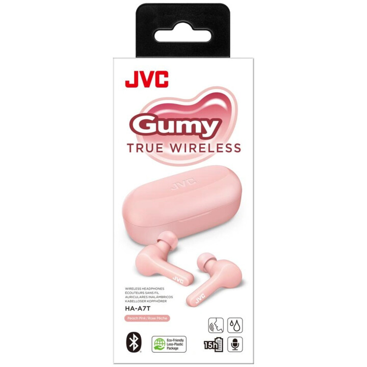 Écouteurs intra-auriculaires JVC HA-A7TPNU Bluetooth Rose