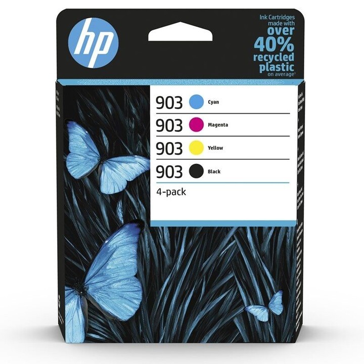HP # 903 Multipack / Schwarz / Magenta / Cyan / Gelb Original Tintenpatrone