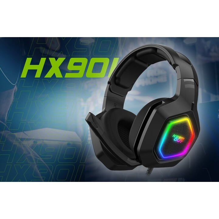 Headset De Jogo Keepout 7.1 Hx901 Pc-Ps4 Headphone