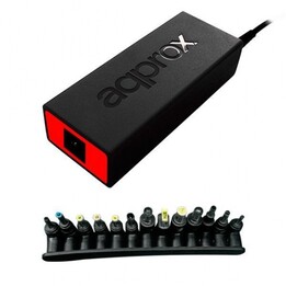 ALIMENTADOR APPROX 90W 13 TIPS NEGRO