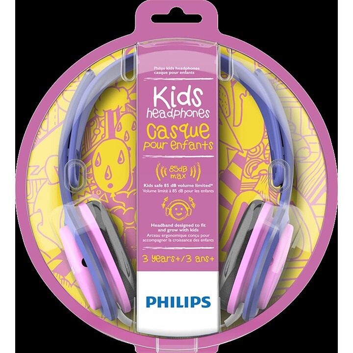 PHILIPS CUFFIA SHK2000 KIDS ROSA