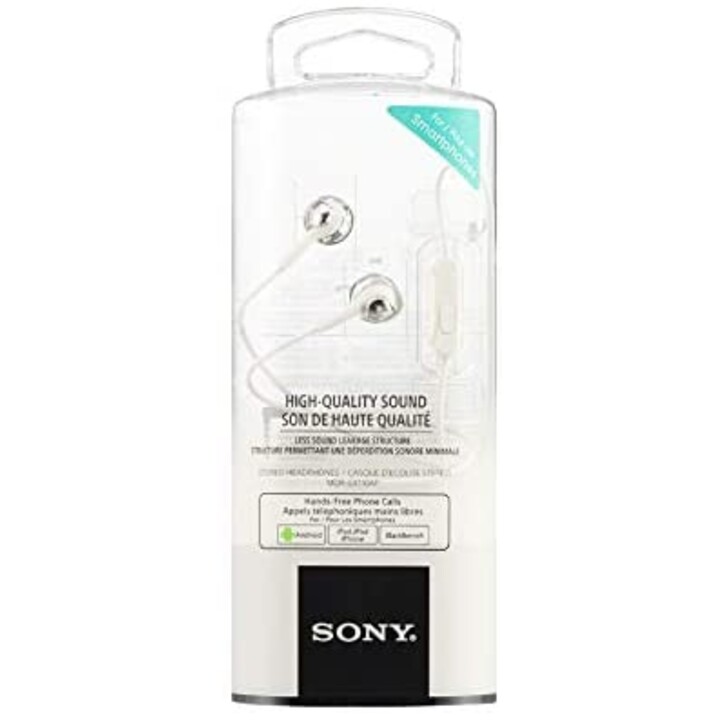 CUFFIA SONY EX110AP ANDROID BIANCA CON MICRO