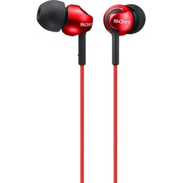 CUFFIA SONY EX110AP ANDROID ROSSA CON MICRO