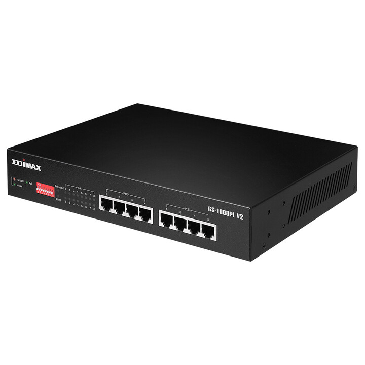 Edimax GS-1008PL V2 commutateur réseau