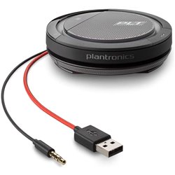 Altavoz Portátil para Conferencias Plantronics Calisto 5200/ Jack 3.5/ USB/ Negro