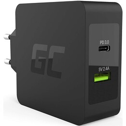 Caricabatterie per dispositivi mobili Green Cell CHAR10 Interno nero
