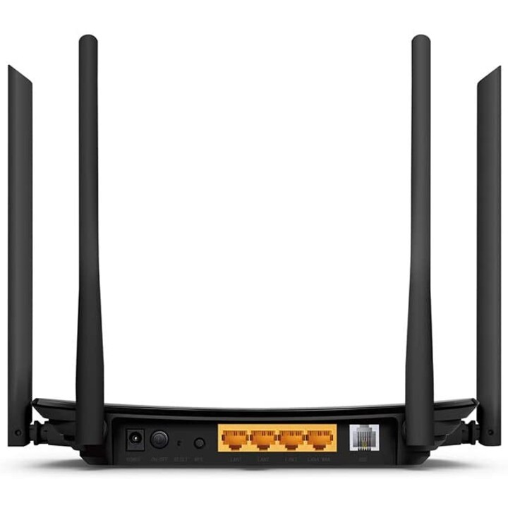 TP-LINK Archer VR300 AC1200 router inalámbrico Ethernet rápido Doble banda (2,4 GHz / 5 GHz) Negro