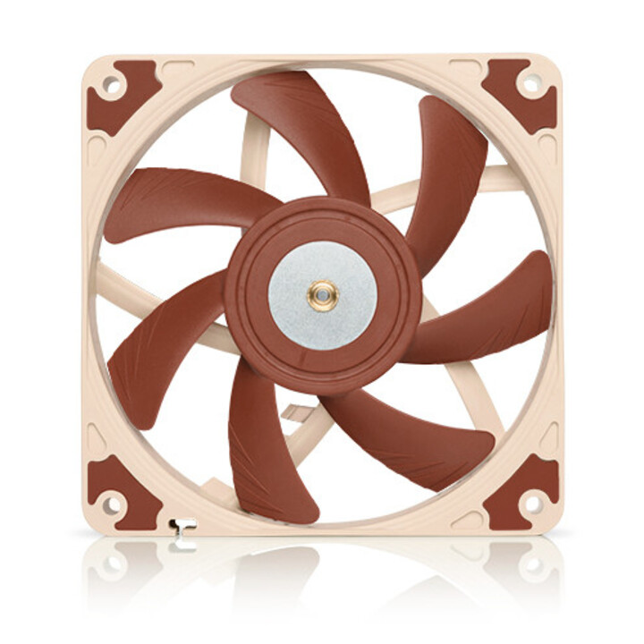 Ventilador de gabinete de computador Noctua NF-A12x15 FLX 12 cm bege, marrom
