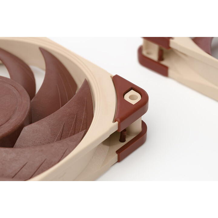Noctua NF A12x25 ULN Carcasa del ordenador Ventilador 12 cm Beige, Rojo