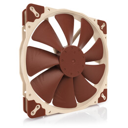 Noctua NF-A20 Custodia per computer Ventola 20 cm Beige, Marrone