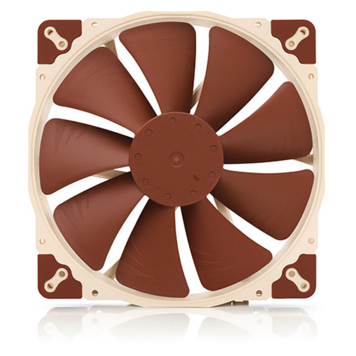 Noctua NF-A20 PWM Carcasa del ordenador Ventilador 20 cm Beige, Marrón