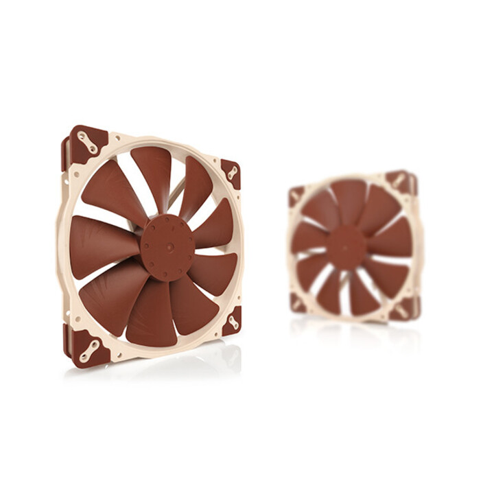 Noctua NF-A20 PWM Carcasa del ordenador Ventilador 20 cm Beige, Marrón