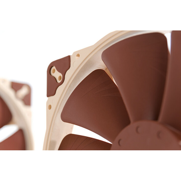 Noctua NF-A20 PWM Carcasa del ordenador Ventilador 20 cm Beige, Marrón