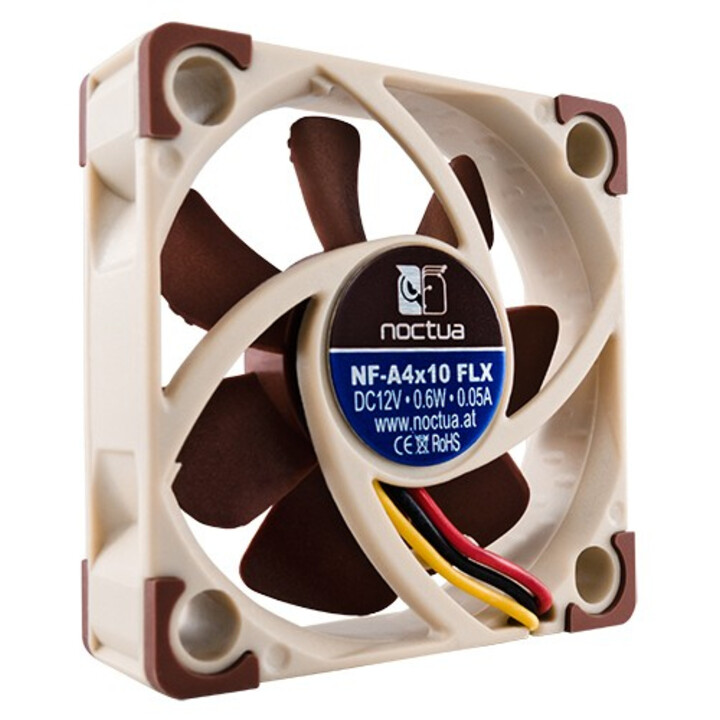 Noctua NF-A4x10 5V Carcasa del ordenador Ventilador 4 cm Beige, Marrón