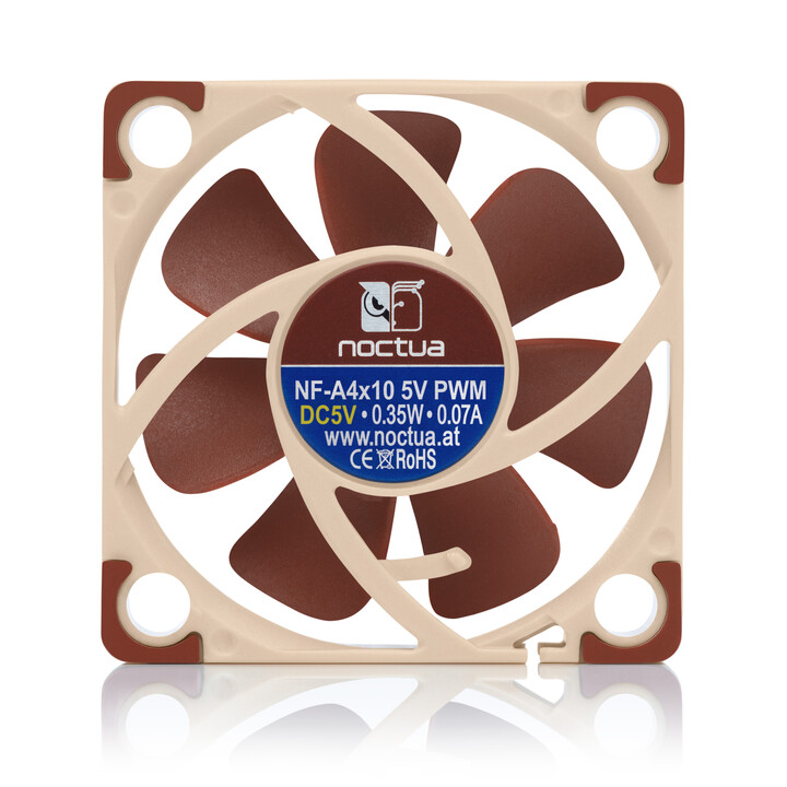 Noctua NF A4x10 5V PWM Carcasa del ordenador Ventilador 4 cm Marrón