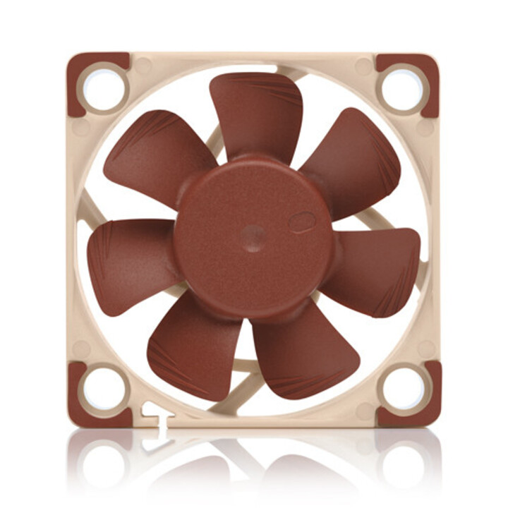 Noctua NF A4x10 PWM Carcasa del ordenador Ventilador 4 cm Beige, Rojo