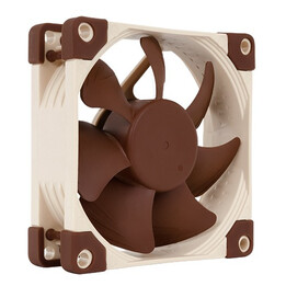 Noctua NF-A8 ULN Ventola per PC Case per computer Dispositivo di raffreddamento 8 cm Beige, Marrone