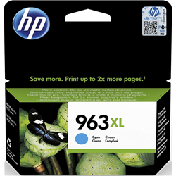 HP N963XL Cyan Ink Cartridge