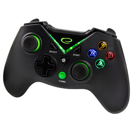 Esperanza EGG112K Controller di gioco Gamepad PS3, XBOX ONE, PC USB 2.0 Nero