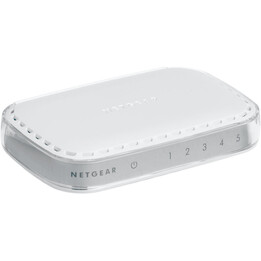 Comutador Netgear GS605-400PES Ethernet Gigabit L2 não gerenciado (10/100/1000) Branco