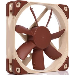 Ventilador de gabinete de computador Noctua NF-S12A FLX 12 cm bege, marrom
