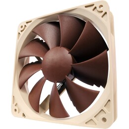 Noctua NF-P12 PWM ventilador de PC Carcasa del ordenador Marrón, Blanco