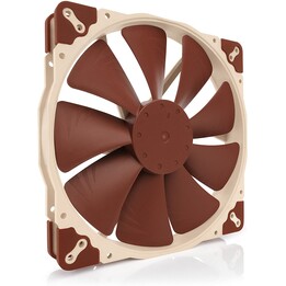 Ventilador de gabinete de computador Noctua NF-A20 PWM 20 cm bege, marrom