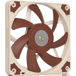 Ventilador de gabinete de computador Noctua NF-A12x15 FLX 12 cm bege, marrom