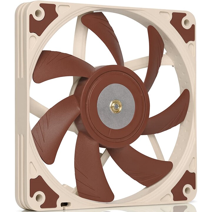 Noctua NF-A12x15 FLX Carcasa del ordenador Ventilador 12 cm Beige, Marrón