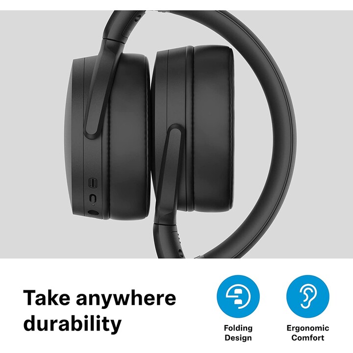 EPOS HD 450BT Cuffie ad archetto USB tipo C Bluetooth nero