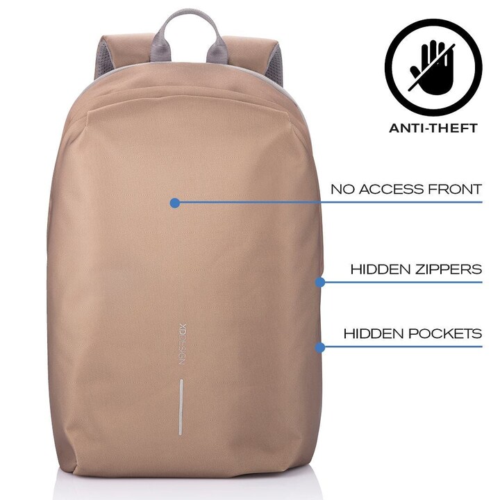 Zaino Antifurto Xd Design Bobby Soft Marrone P/N: P705.796