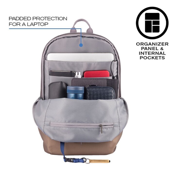 Zaino Antifurto Xd Design Bobby Soft Marrone P/N: P705.796