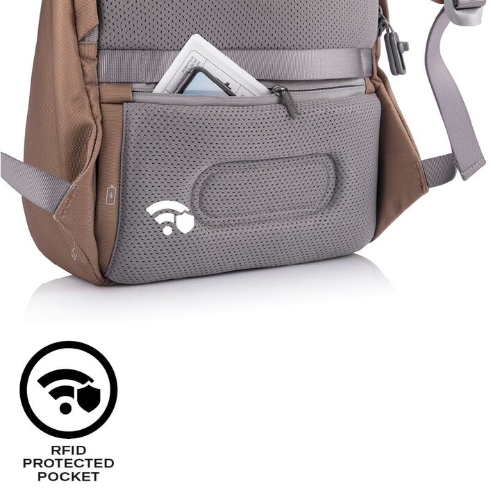 Zaino Antifurto Xd Design Bobby Soft Marrone P/N: P705.796
